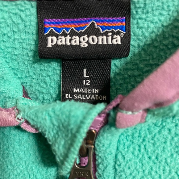 Girls Patagonia Fleece size 12/Large - Picture 4 of 4